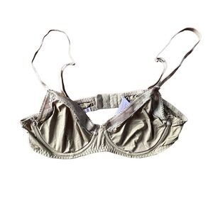 Savage X Fenty, 36A, unlined olive bra